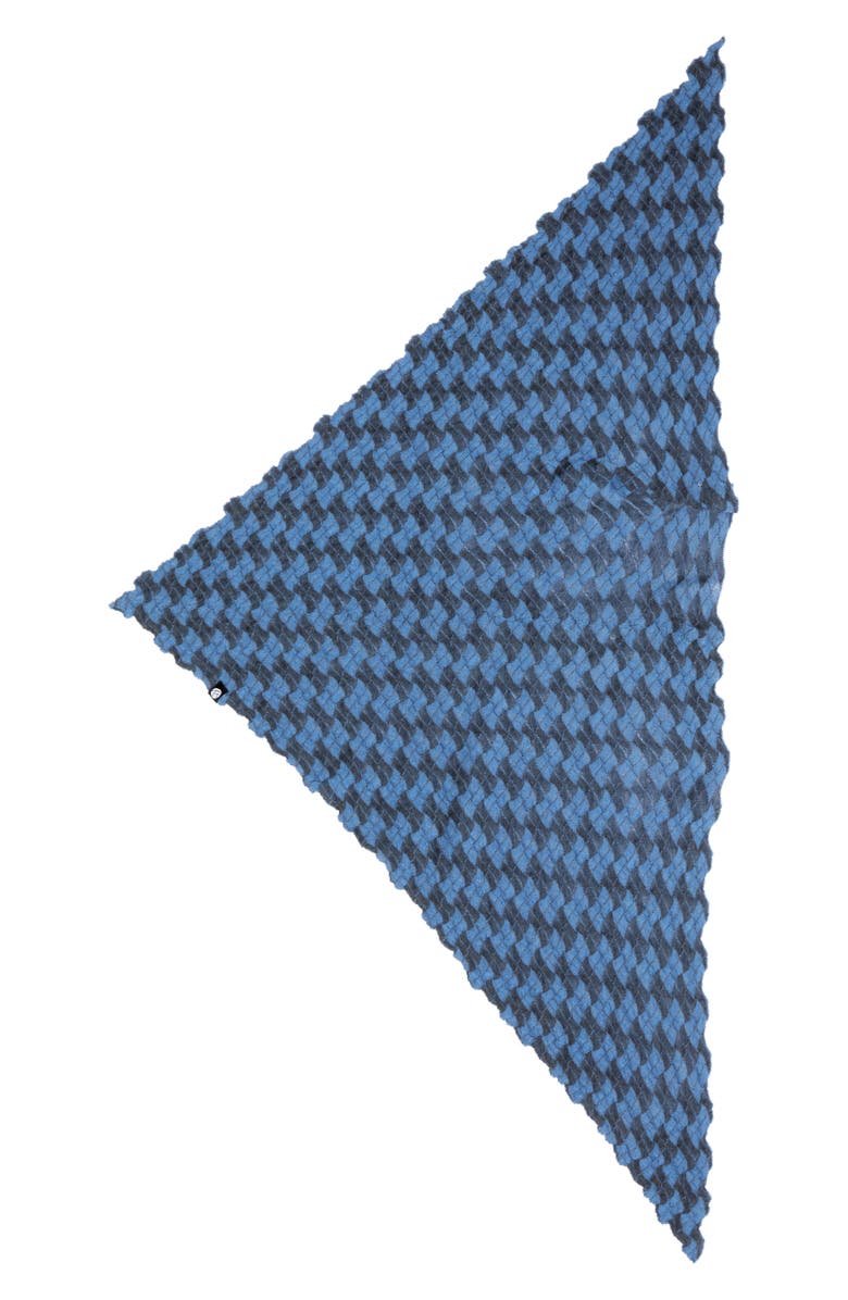 YanYan Basket Argyle Wool Shawl, Alternate, color, Blue