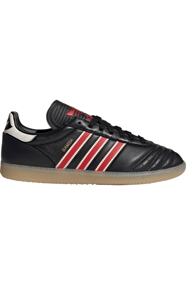 adidas Gender Inclusive Samba 62 Sneaker, Alternate, color, Core Black/ Red/ Gum 3