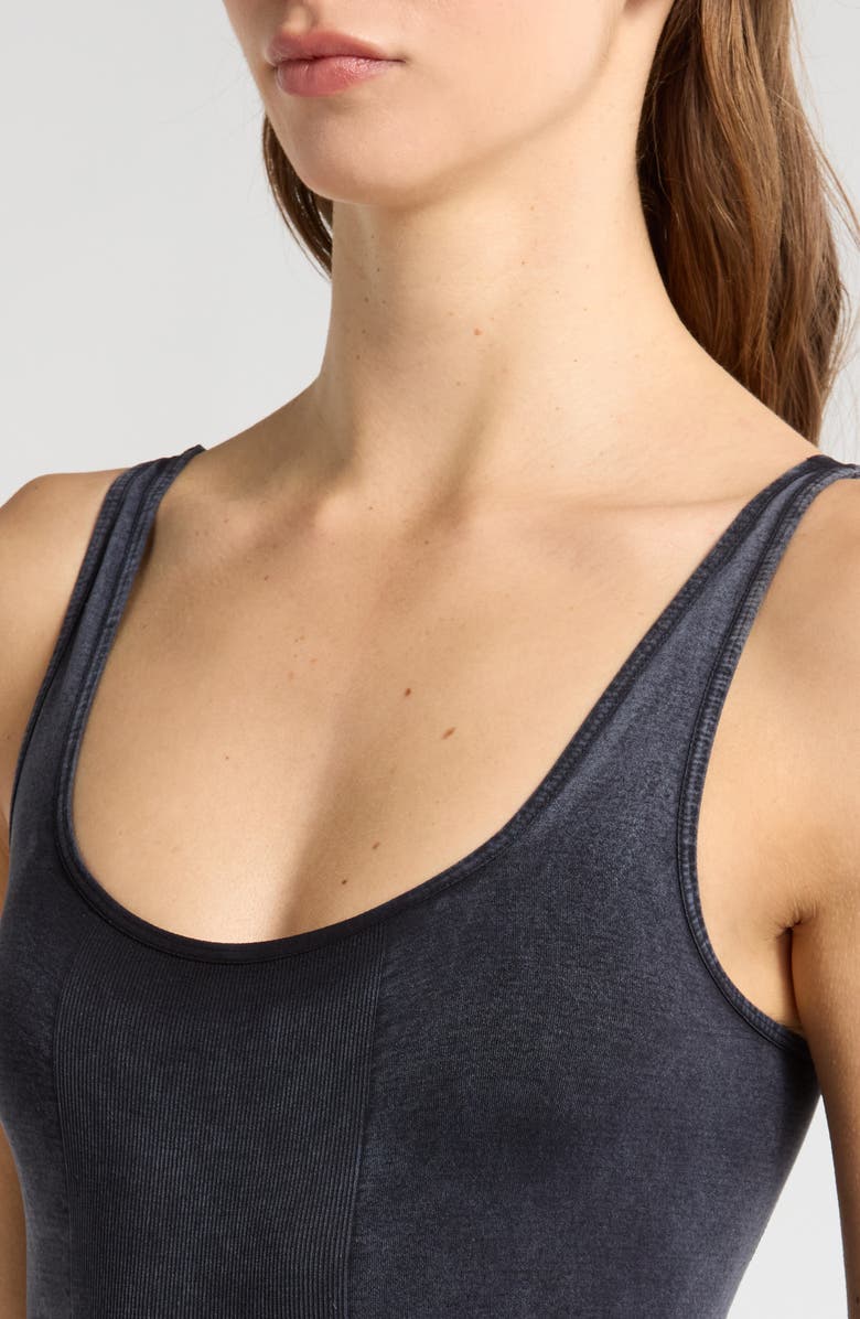 Free People FP Movement Good Karma Runsie, Alternate, color, Black