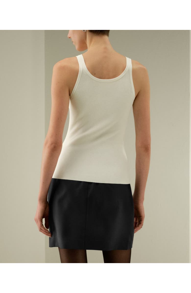 Lilysilk Basic Silk Tank Top, Alternate, color, White