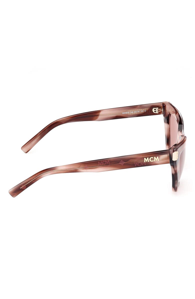 MCM 54mm Cat Eye Sunglasses, Alternate, color, Pink / Other / Bordeaux