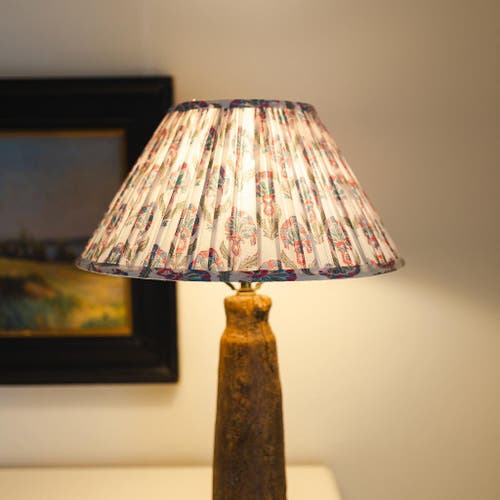 Sophie Williamson Design Pleated Lampshade Laura In Pink