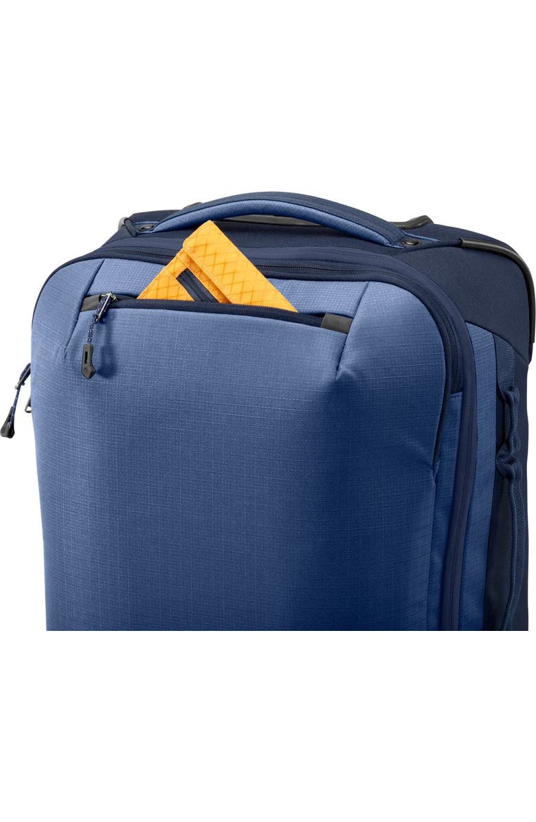 EAGLE CREEK Expanse 4 Wheeled 22 Inch Carry on Luggage, Alternate, color, Pilot Blue