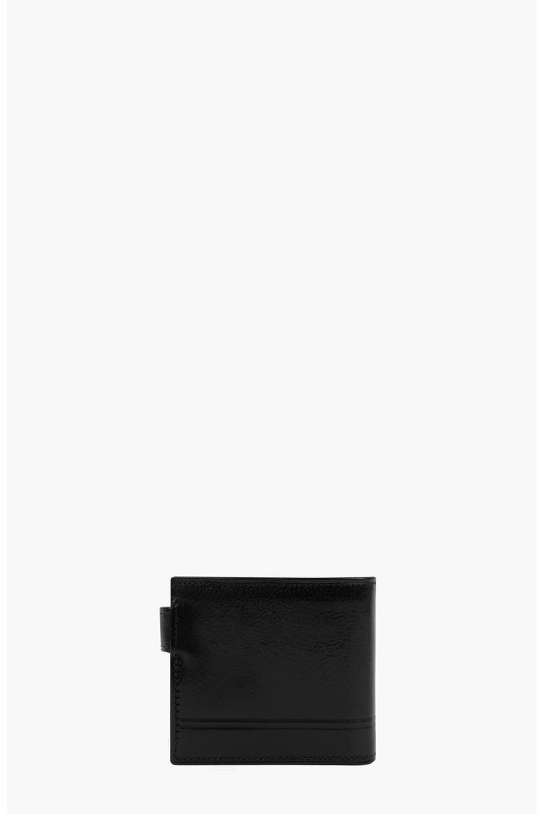 Gentleman Bifold Leather Wallet 588, Alternate, color, Black