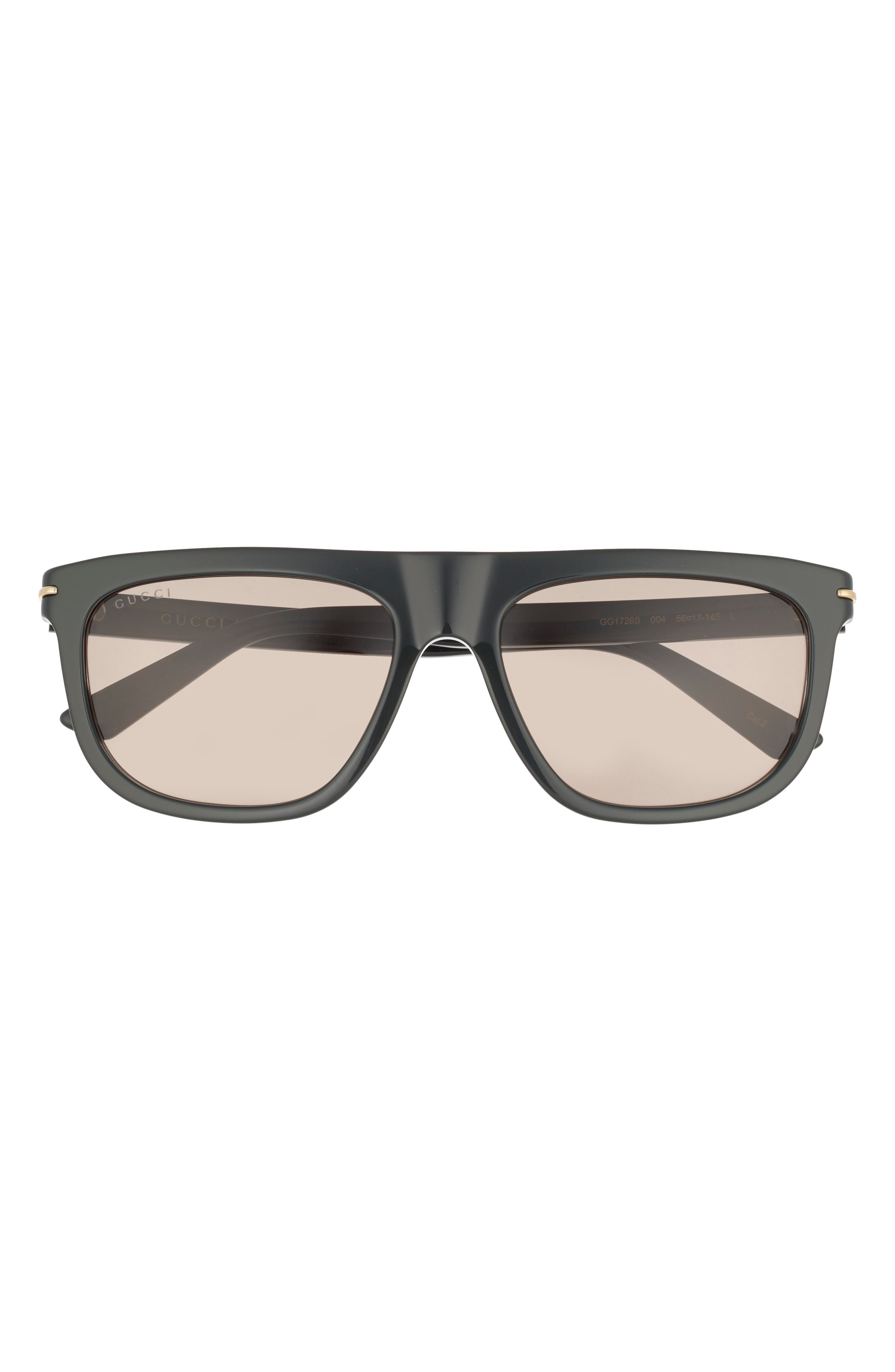 Gucci 56mm Square Sunglasses