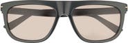 Gucci 56mm Square Sunglasses