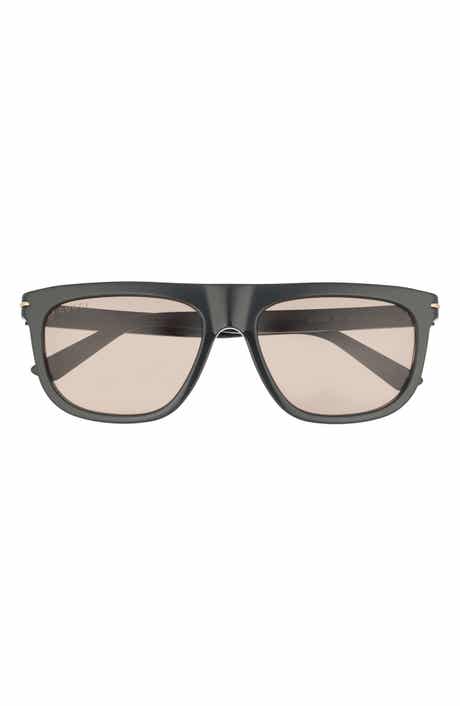 Gucci 56mm Square Sunglasses