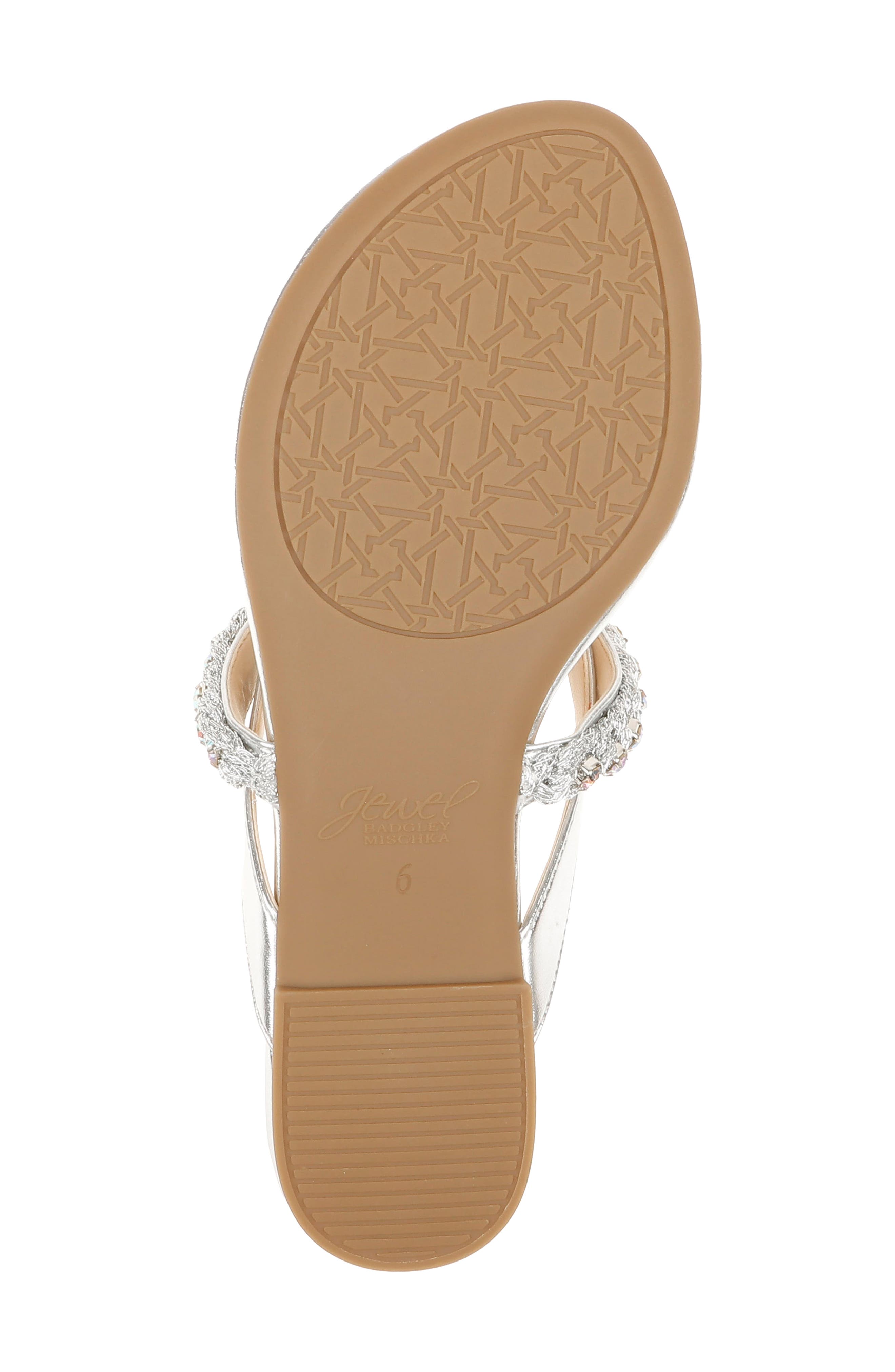 Jewel Badgley Mischka Jewel Badgley Odina Flip Flop, Alternate, color, 