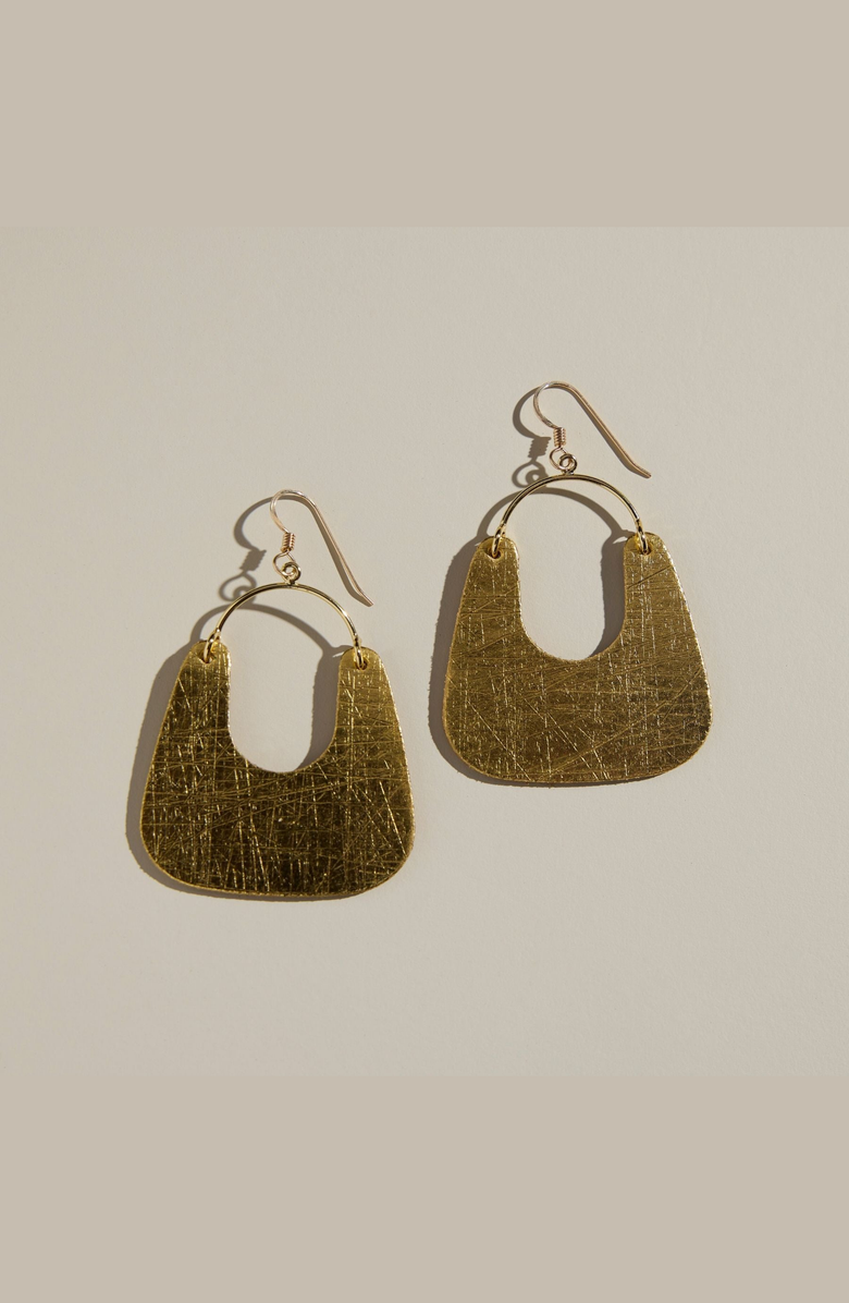 Nickel & Suede Soft Pearl Noras Earrings, Main, color, 