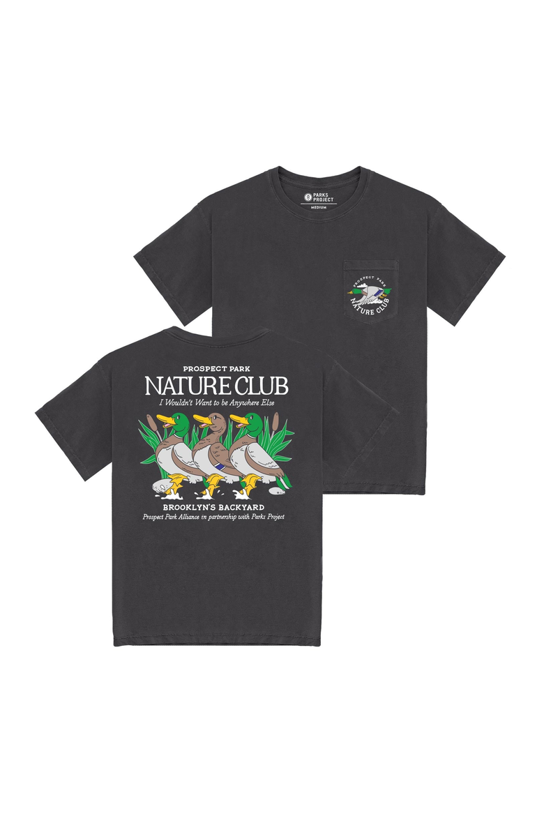 Prospect Park Alliance Nature Club Pocket Tee, Main, color, Graphite