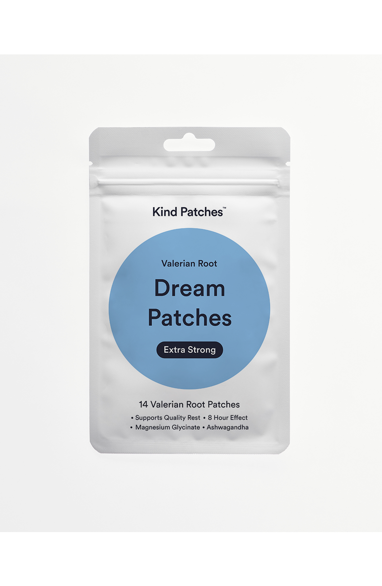 Kind Patches Dream Patches Extra Strong - Valerian Root, Main, color, Blue
