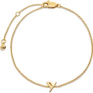 Monica Vinader Initial Chain Bracelet