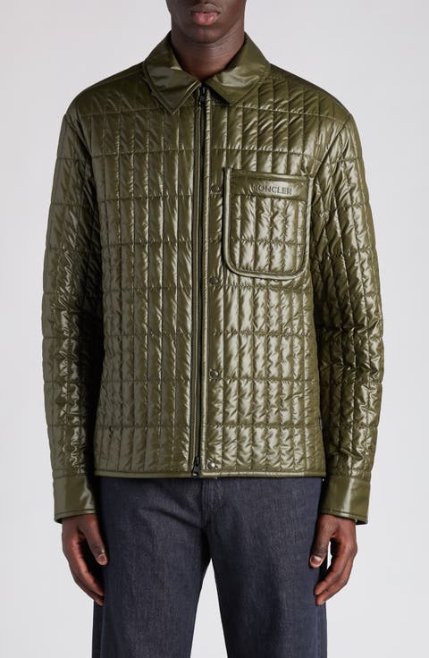 Madiere Vertical Quilted Shirt Jacket