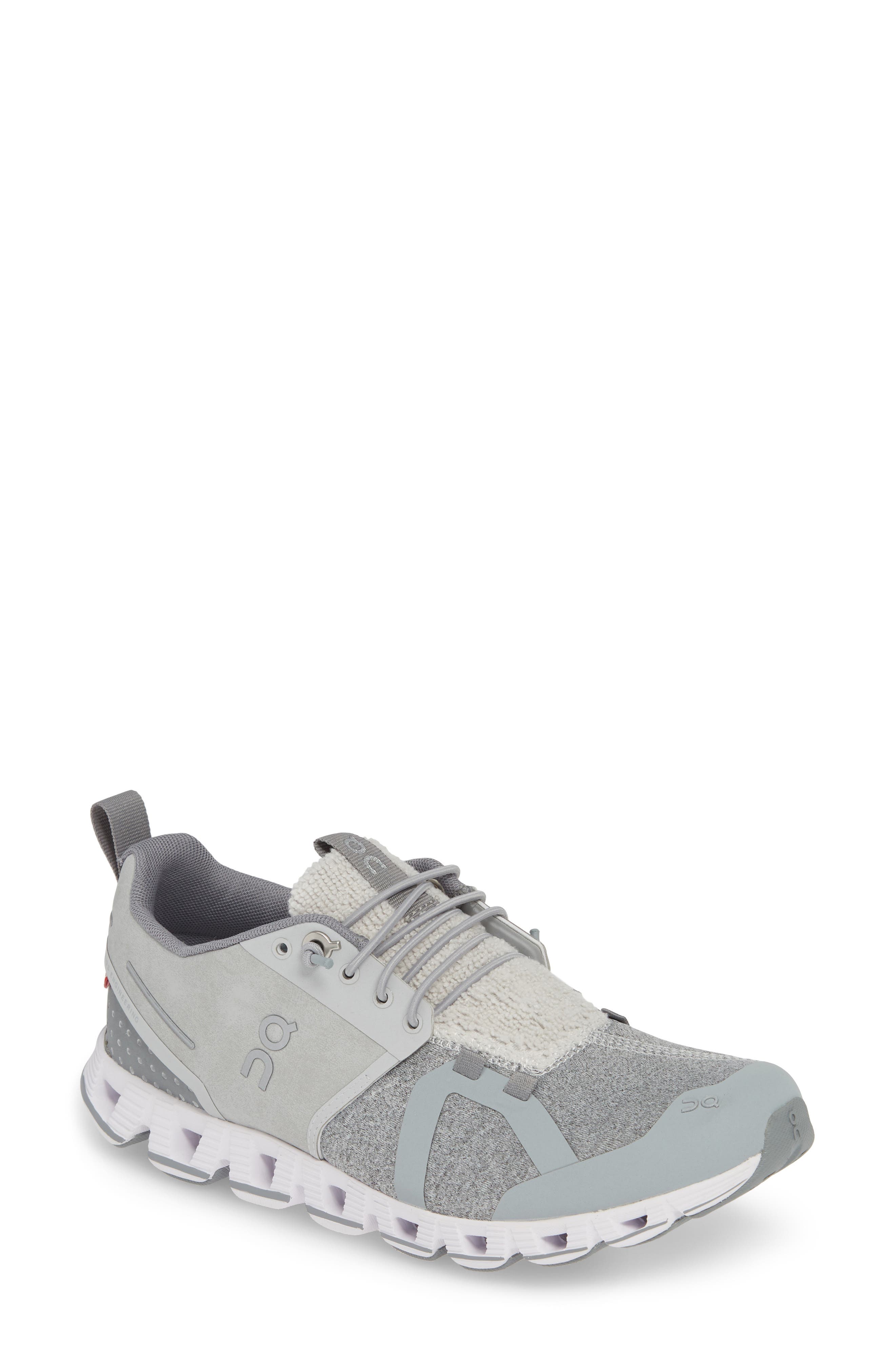 Cloudterry Sneaker - Women, Main, color, SILVER