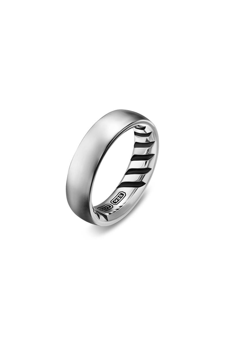 David Yurman Streamline Band Ring in Sterling Silver, 6.2mm, Alternate, color, Silver
