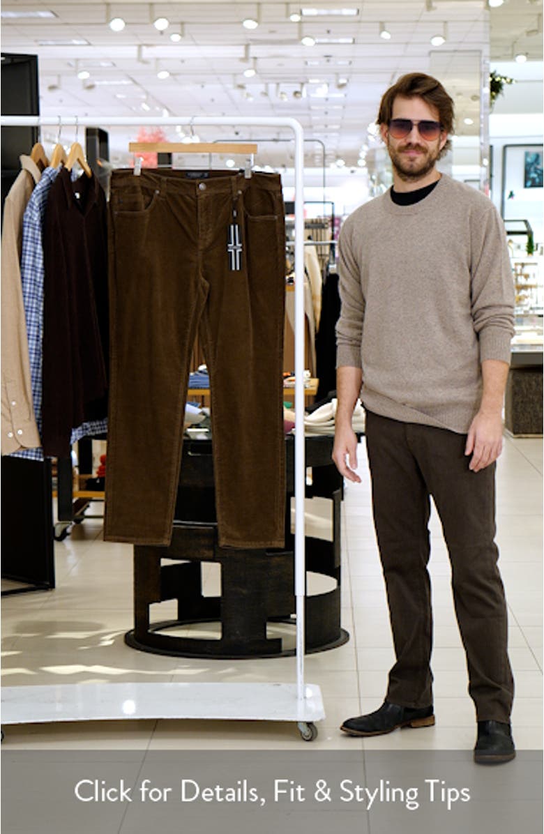 Regent Relaxed Straight Leg Corduroy Jeans, sales video thumbnail