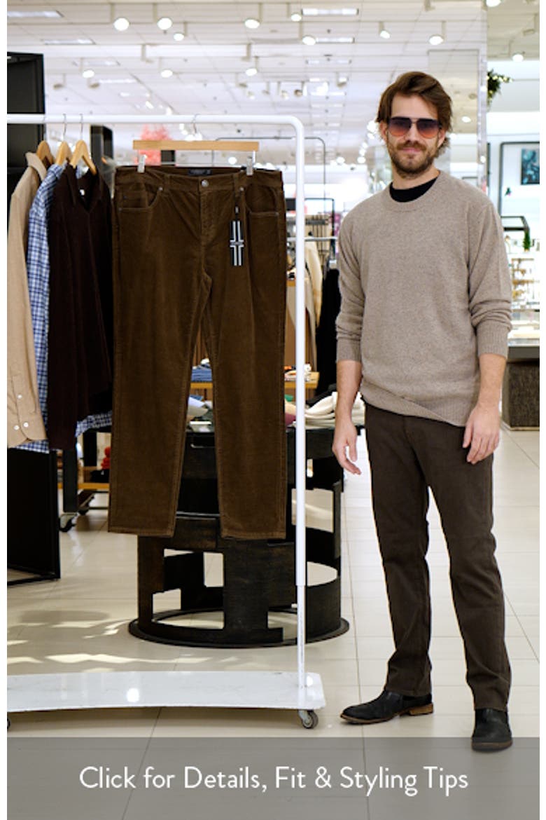 Regent Relaxed Straight Leg Corduroy Jeans video