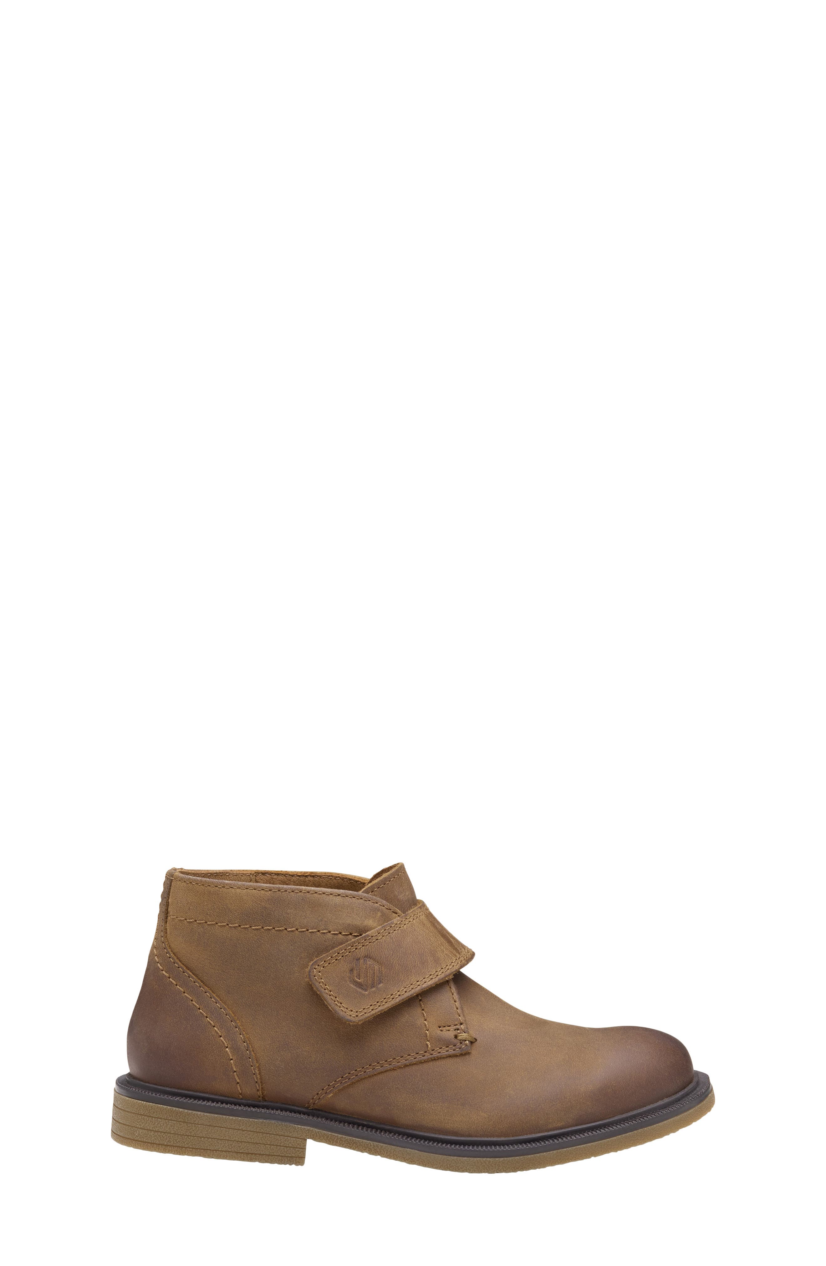 Johnston & Murphy Kids' Calder Chukka Boot, Alternate, color, Brown Oiled