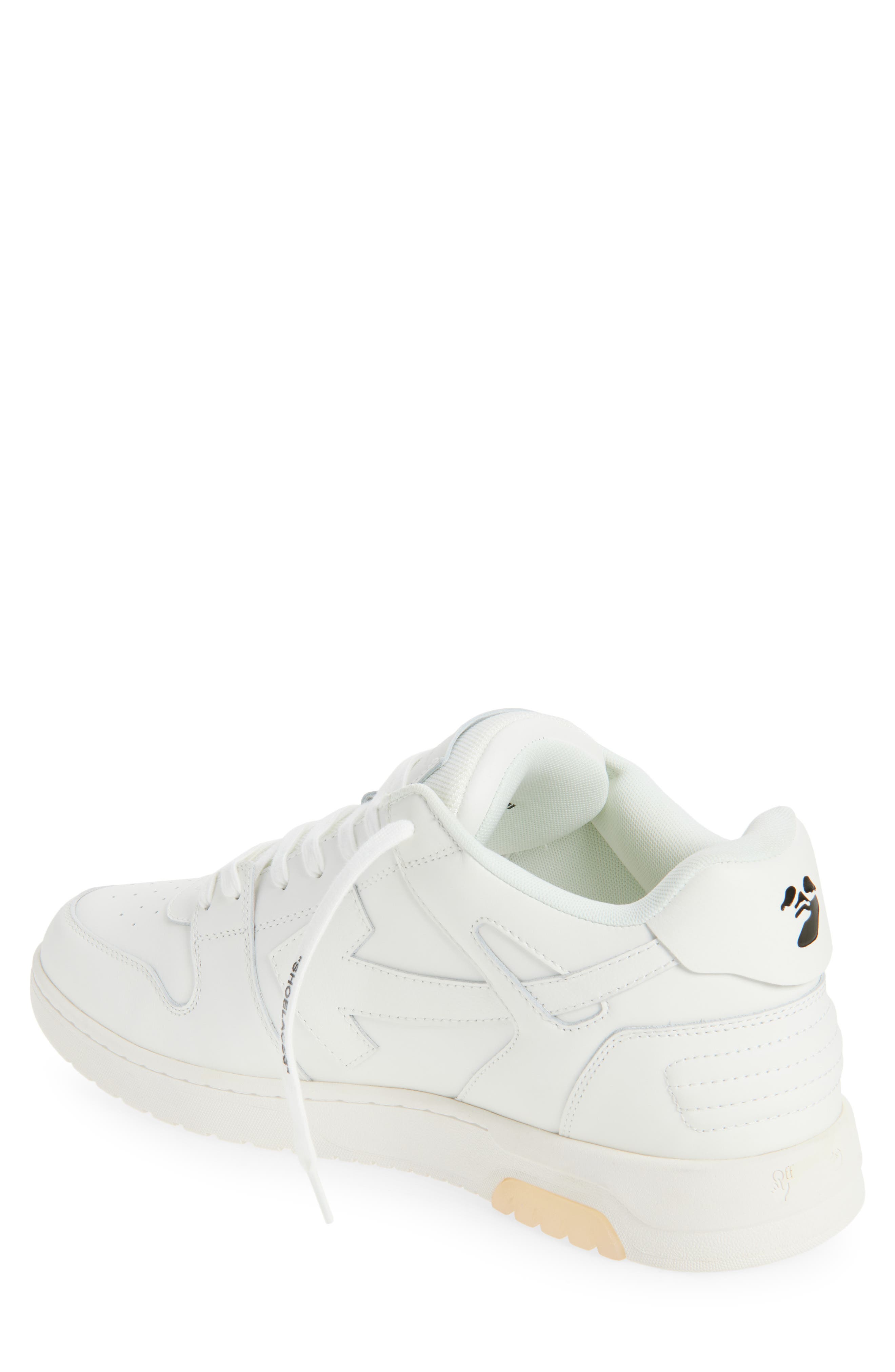 Off-White Out Of Office Leather Sneaker, Alternate, color, 