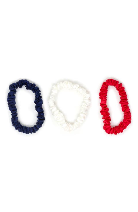 3-Pack Skinny Silk Scrunchies