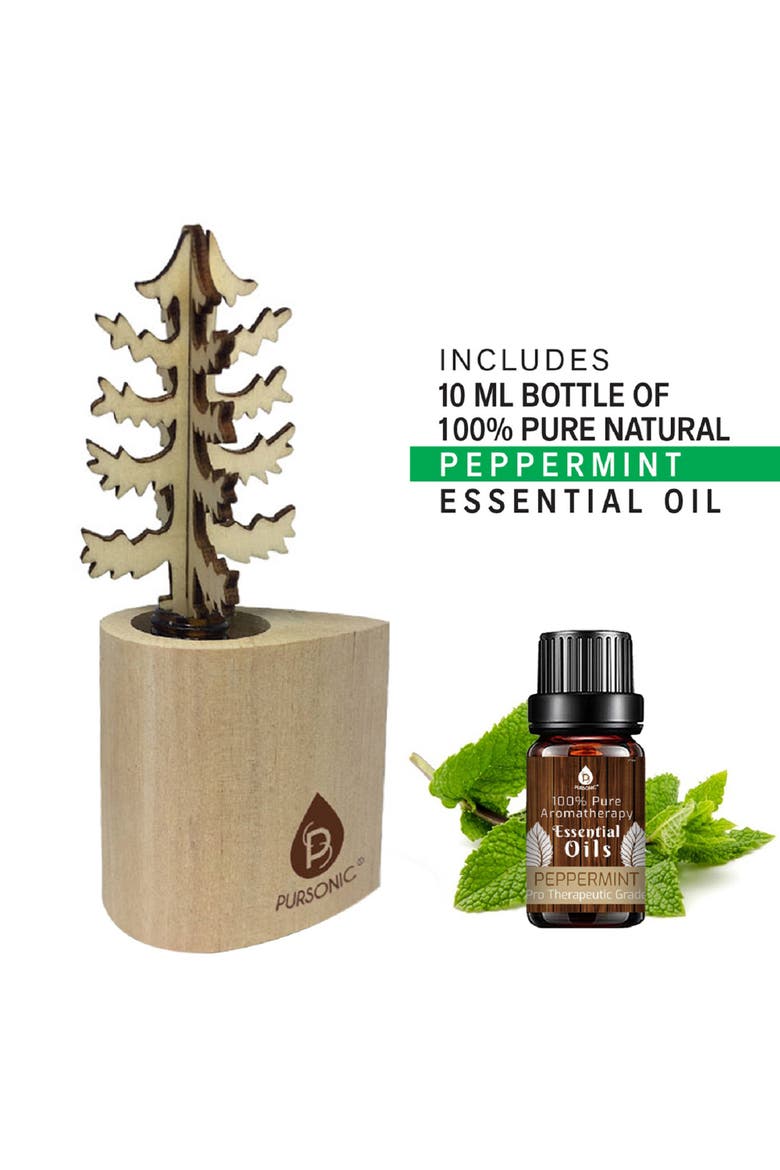 3D Tree Reed Diffuser with 100% Pure Lavender Oil, Alternate, color, Dark Brow