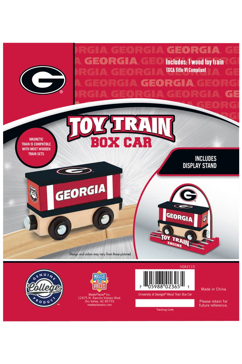 Georgia Bulldogs Toy Train Box Car, Alternate, color, Multicolor