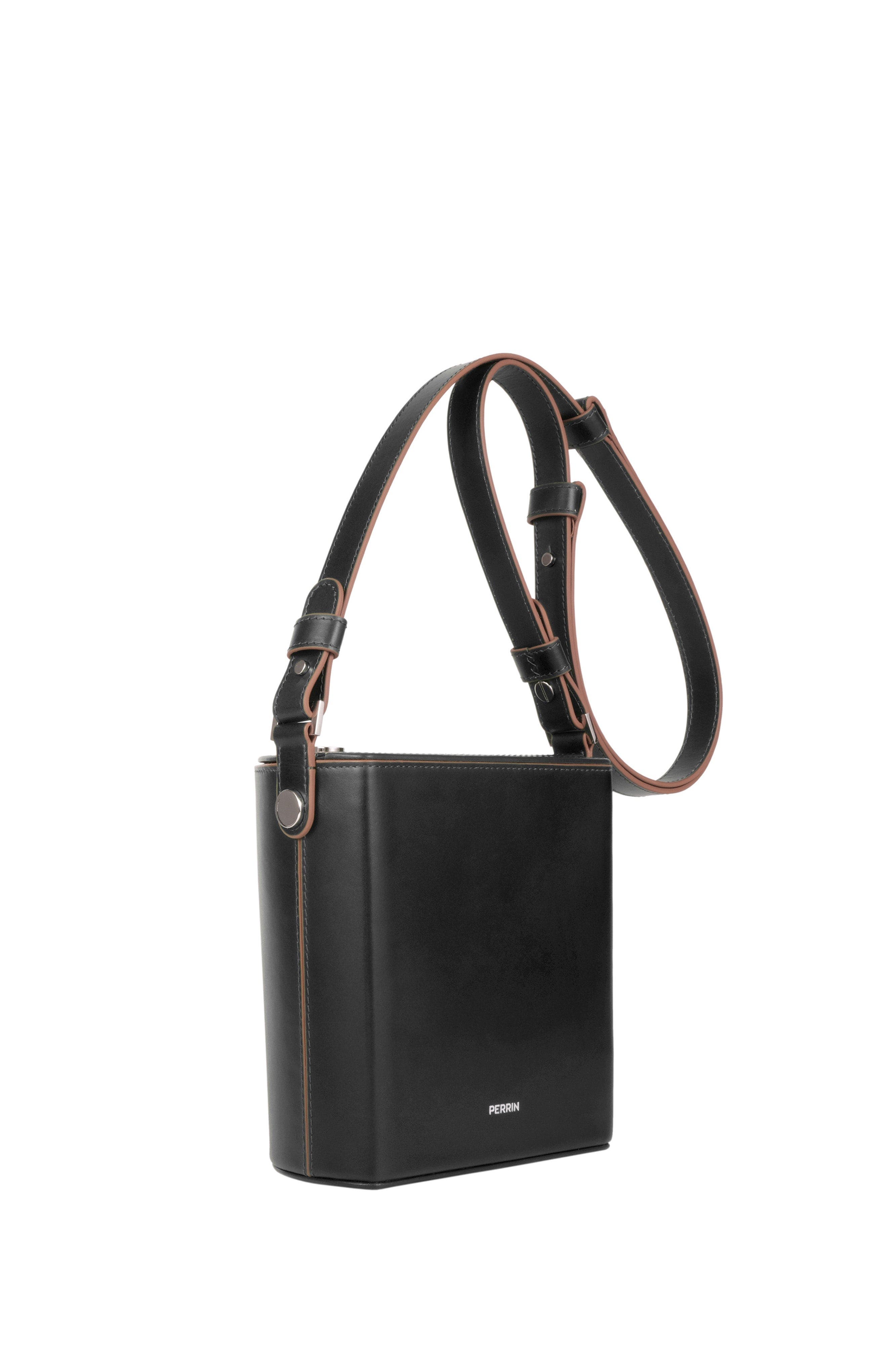 PERRIN PARIS La Parisienne Xbody, Alternate, color, Black | Sepia