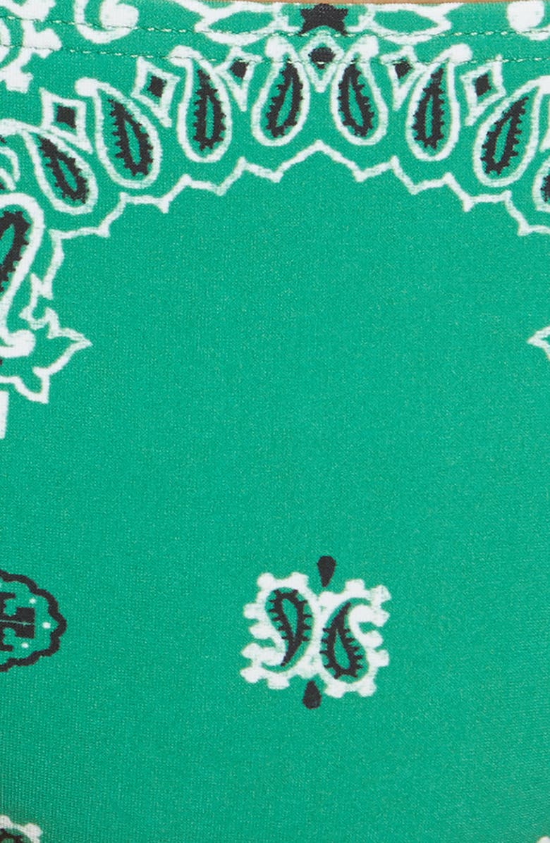 Tory Burch Print Hipster Bikini Bottoms, Alternate, color, 