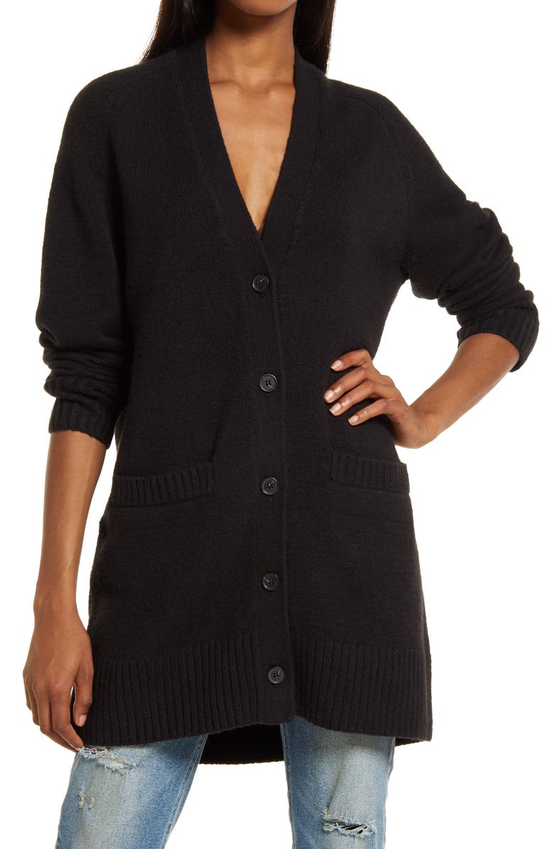 Treasure & Bond Cozy Button Front Cardigan, Alternate, color,