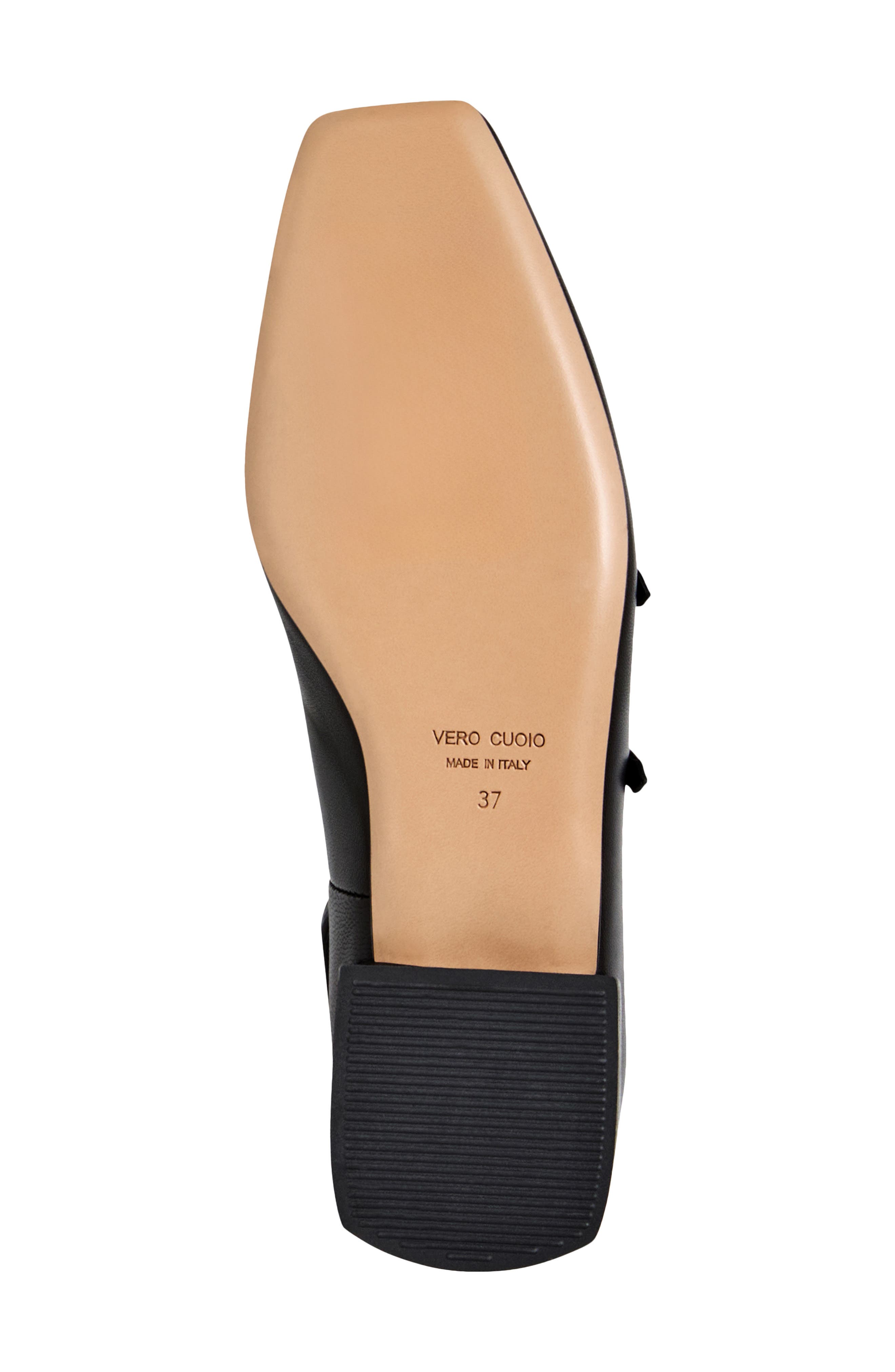 Bruno Magli Petra Ankle Strap Mary Jane Flat, Alternate, color, Black