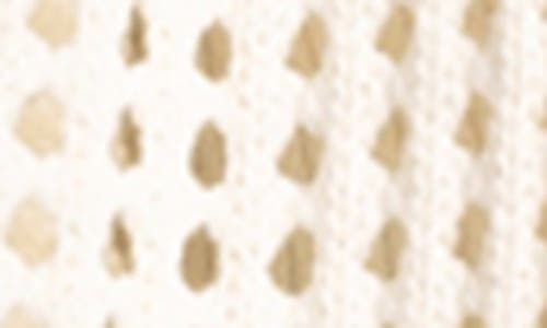 Thread & Supply Shoshana Openwork Cotton Cardigan