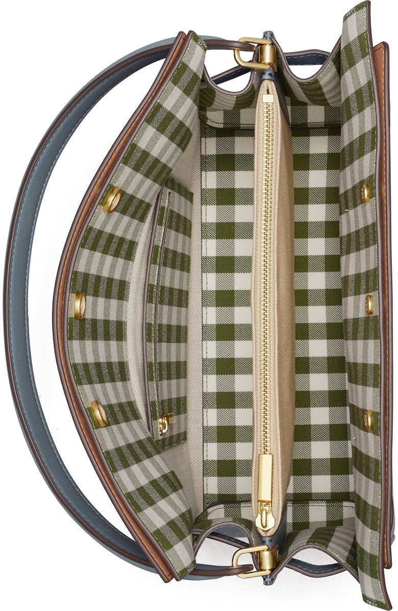 Tory Burch Lee Radziwill Leather Double Bag, Alternate, color,