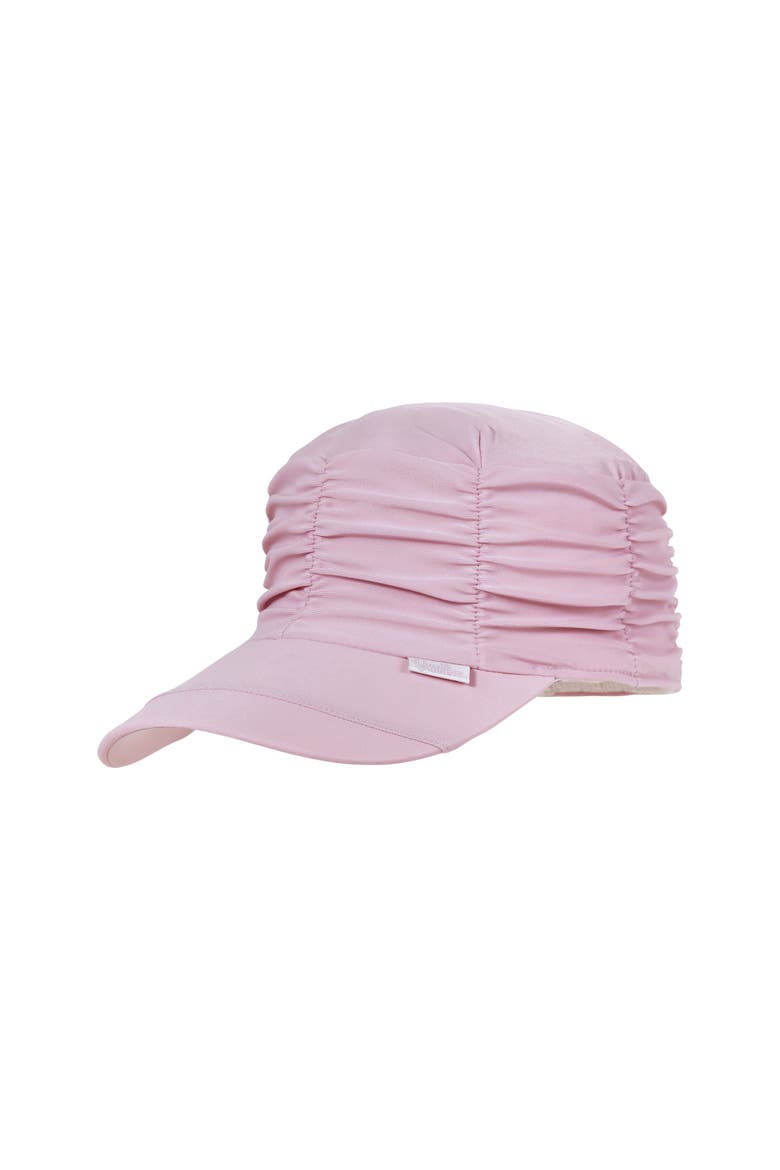 Ruched Sun Cap, Main, color, Lotus