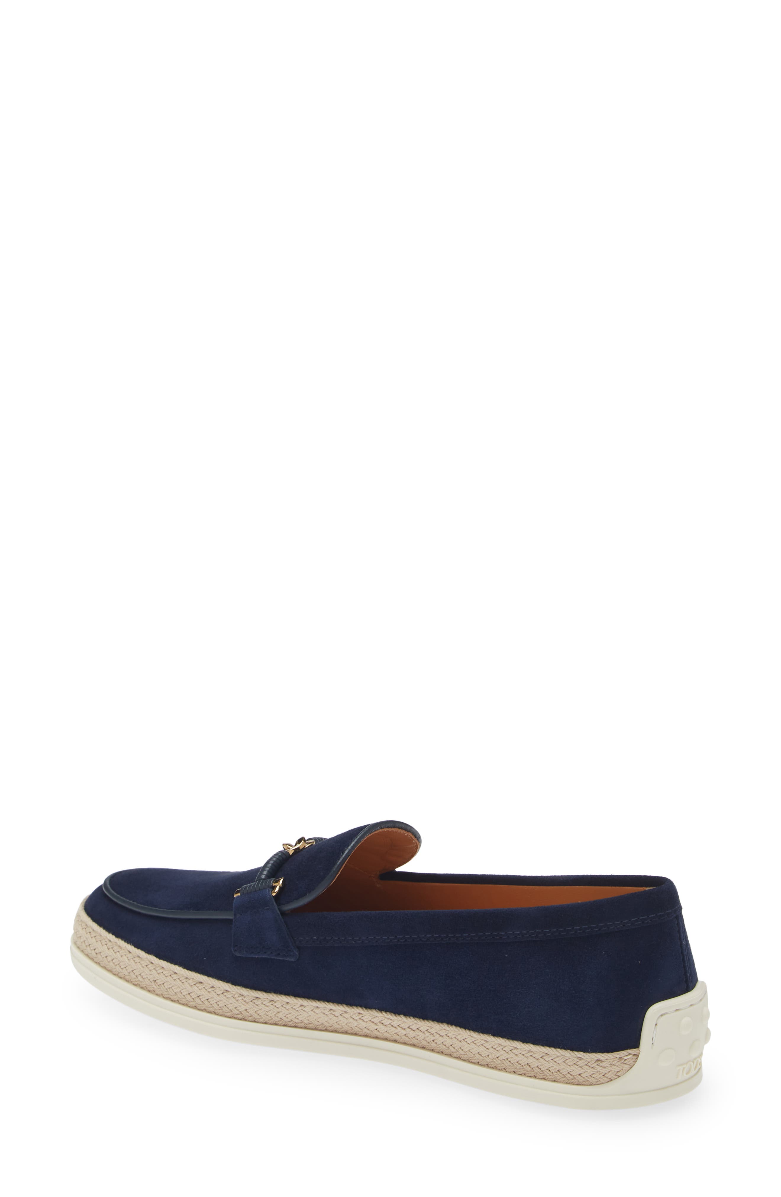 Tod&#x27;s Chain Loafer, Alternate, color, Galassia Scuro