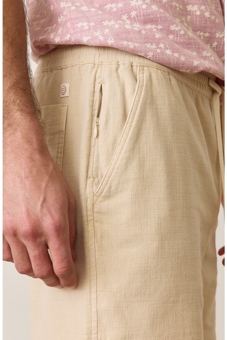 Saturday 6-Inch Drawstring Beach Shorts, Alternate, color, SAND