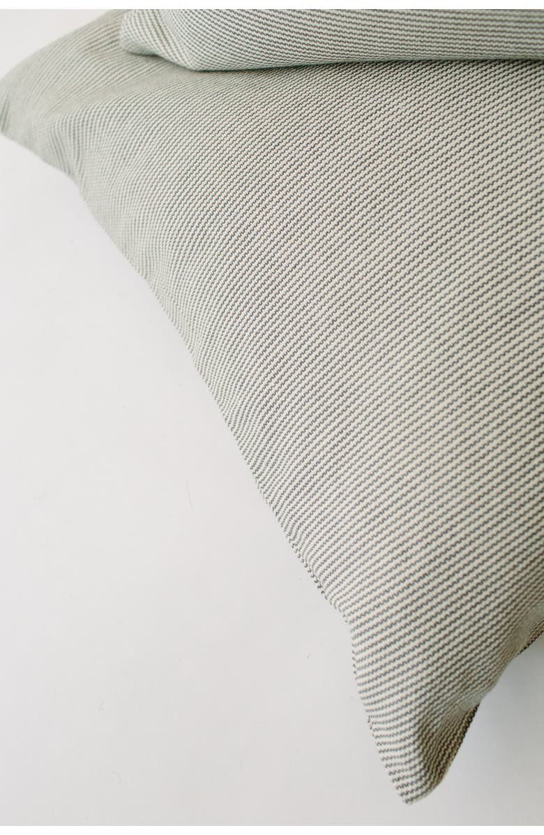 Loom Imports Pinstripe Lumbar Pillow, Alternate, color, Blue