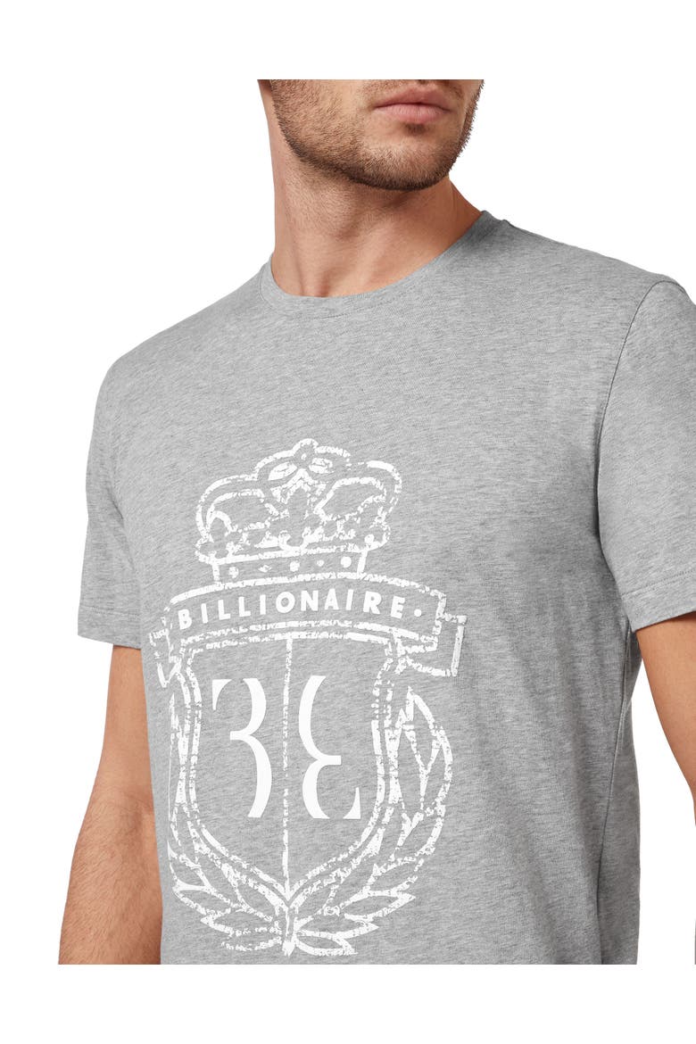 T-Shirt Round Neck Ss Men, Alternate, color, grey