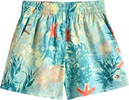 Nike Kids' Club Undersea Print Swim Trunks