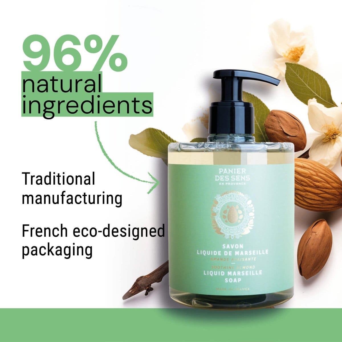 PANIER DES SENS Almond Liquid Marseille Soap | Nordstrom