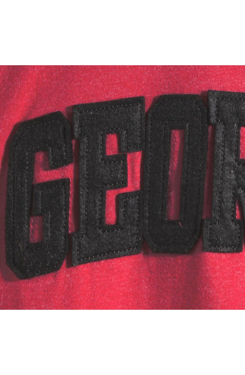 PRESSBOX Women's Pressbox Red Georgia Bulldogs Two-Hit Canyon Long Sleeve T-Shirt, Alternate, color, Red