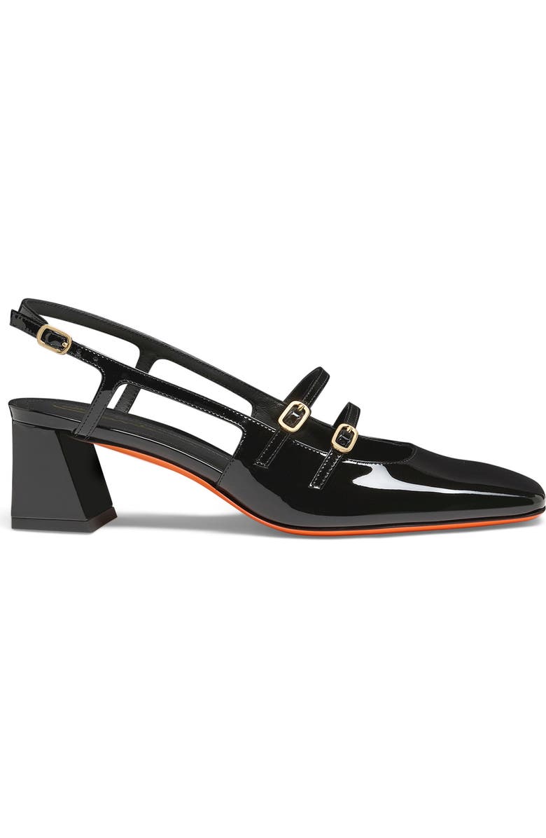 Santoni Women's mid-heel slingback, Alternate, color,