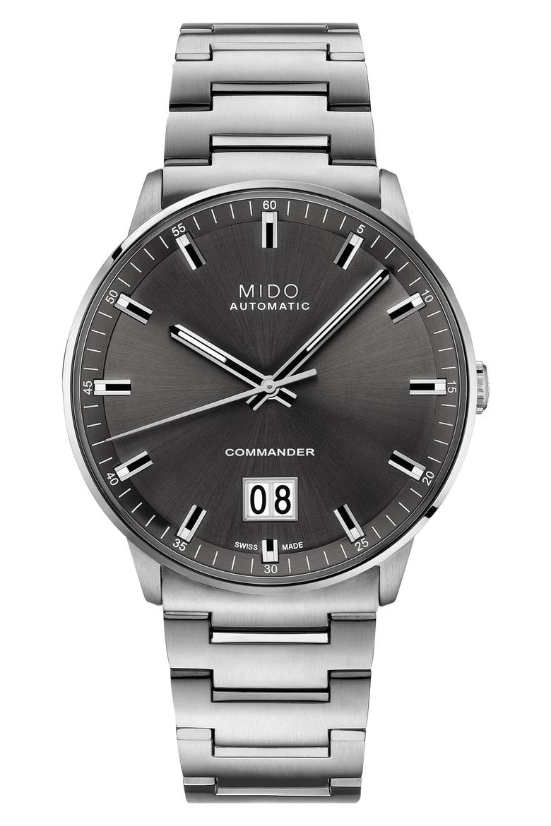Commander II Skeleton Bracelet Watch, 42mm video