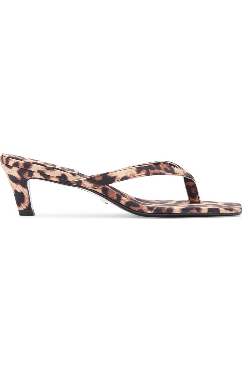 Tony Bianco Topaz Flip Flop, Alternate, color, Leopard Satin