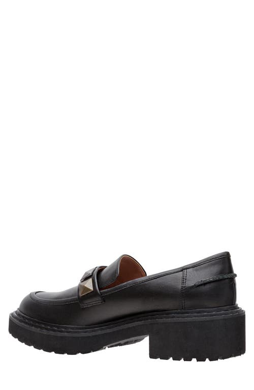 Linea Paolo Essex Platform Loafer In Black