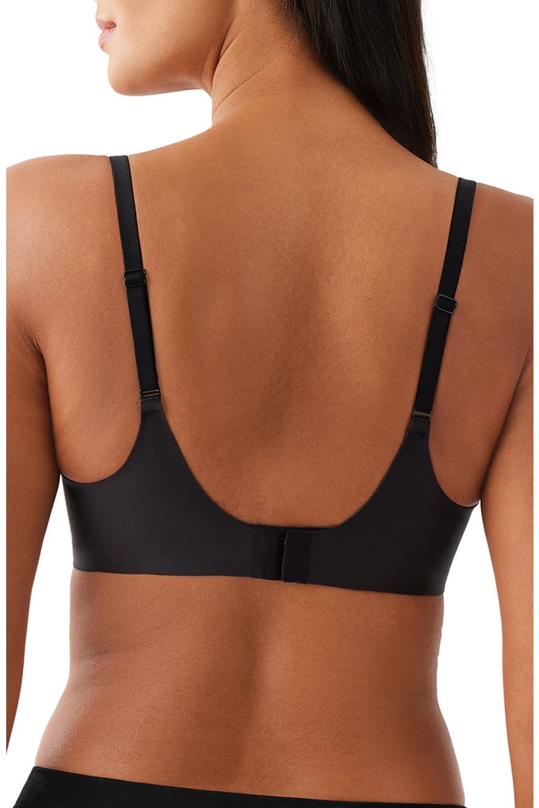 Sleek Standard Underwire Bra, Alternate, color, BLACK