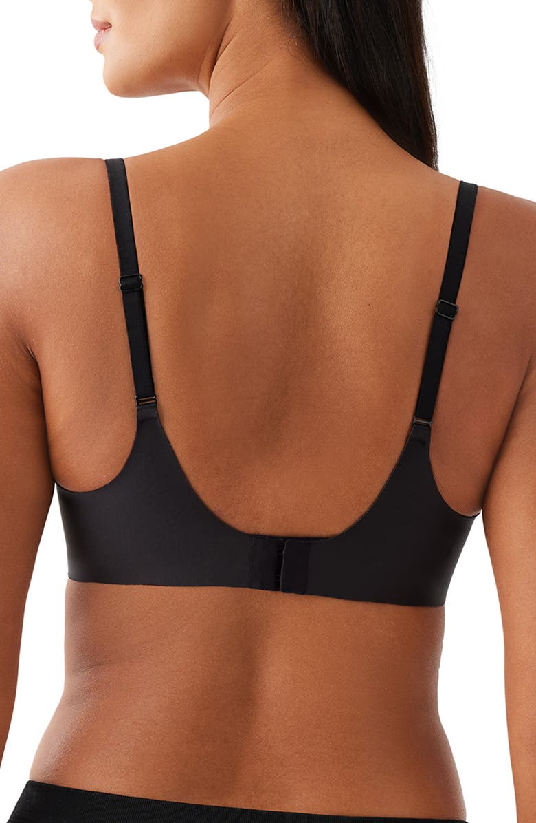 Wacoal Sleek Standard Underwire Bra, Alternate, color, Black