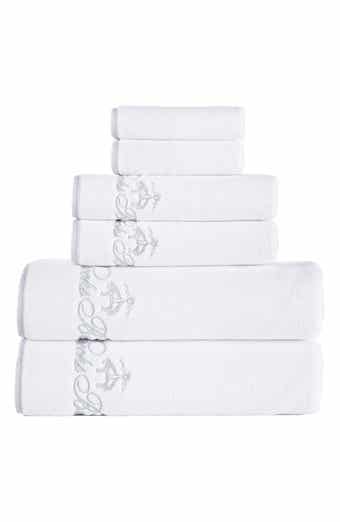 Three-Piece Contrast Frame Cotton Towel Set