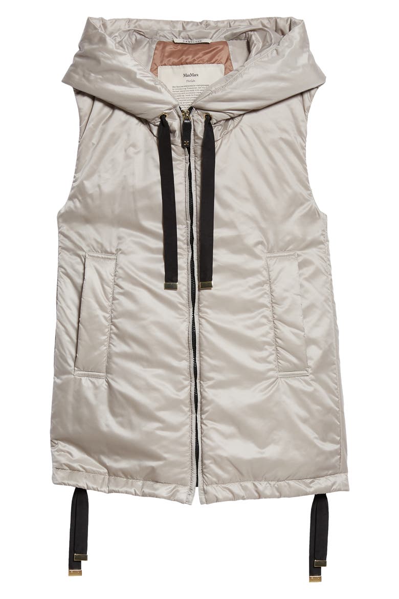 GreenGo Insulated Hooded Vest, Alternate, color, LIGHT GREY