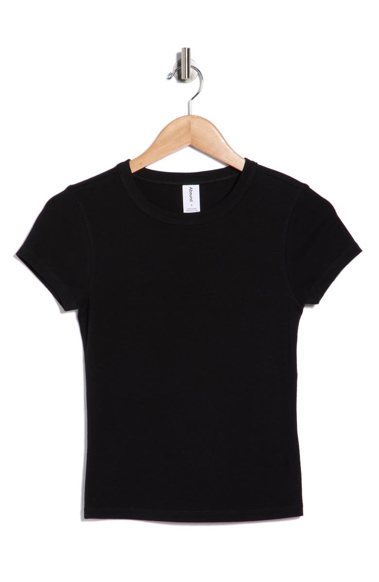 Abound Short Sleeve Baby T-Shirt, Alternate, color, Black