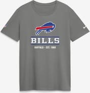 Nike Women's Nike Gray Buffalo Bills Sideline Alternate Final Sprint Dri-FIT T-Shirt